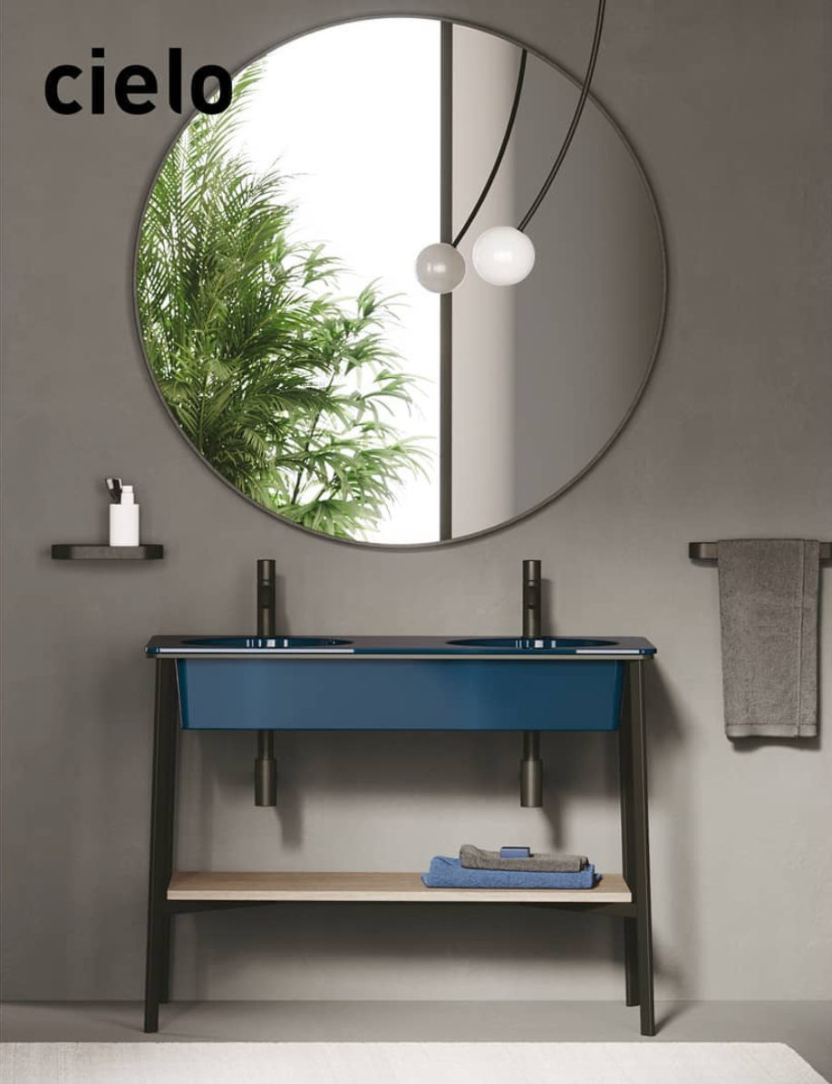 CATINO DOPPIO WITH SHELF - art. CALAD/CAPIDL