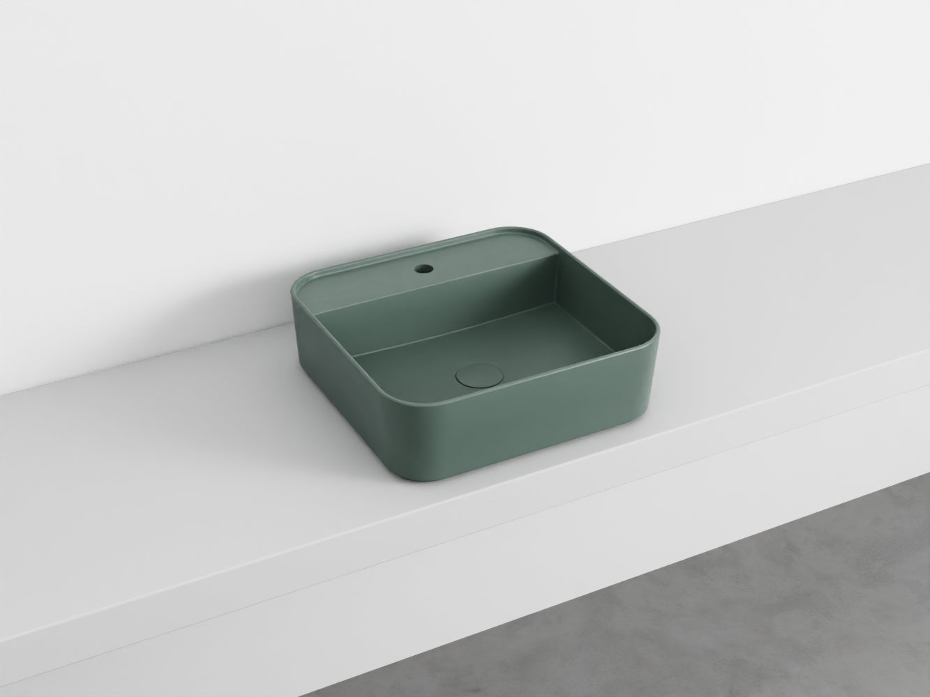 
                  
                    SHUI COMFORT SQUARE WASHBASIN WITH ONE HOLE - art. SHCOLAQF
                  
                