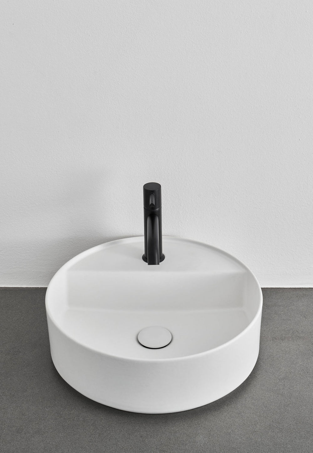 SHUI COMFORT ROUND WASHBASIN WITH ONE HOLE - art. SHCOLATF