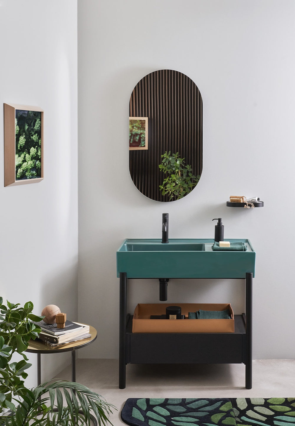 PLINIO 85 WASHBASIN WITH DRAWER - art. PNLA85