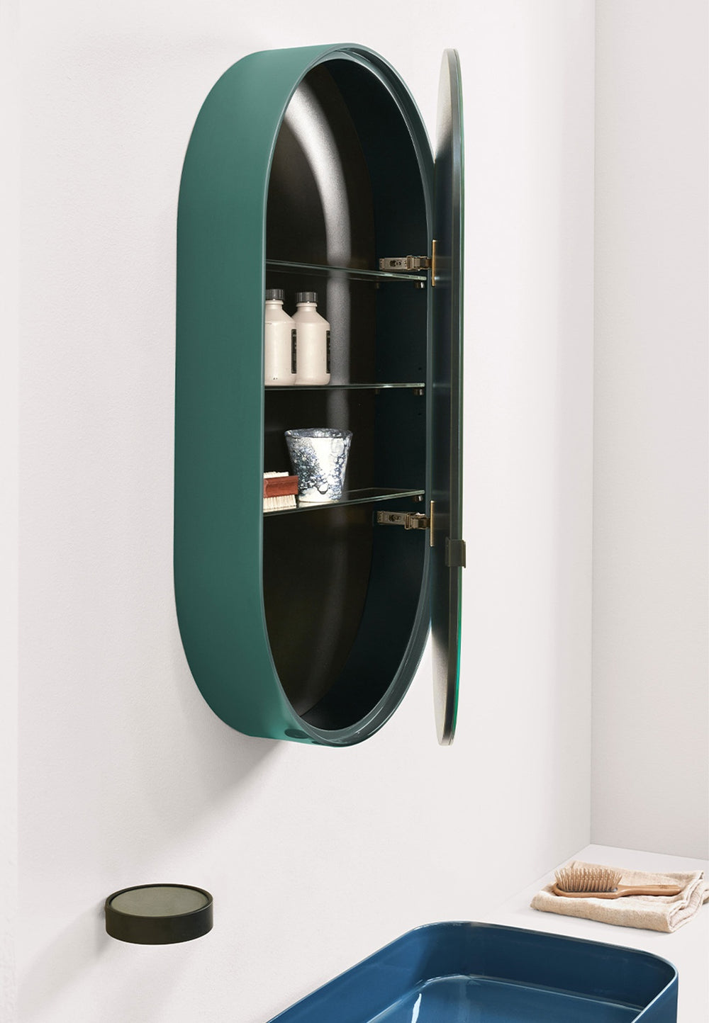 OVAL BOX MIRROR - art. CASPCO