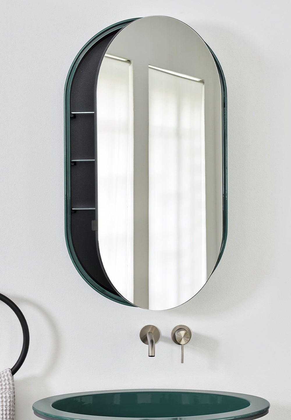 OVAL BOX MIRROR - art. CASPCO – Cielo Luxury Bathrooms
