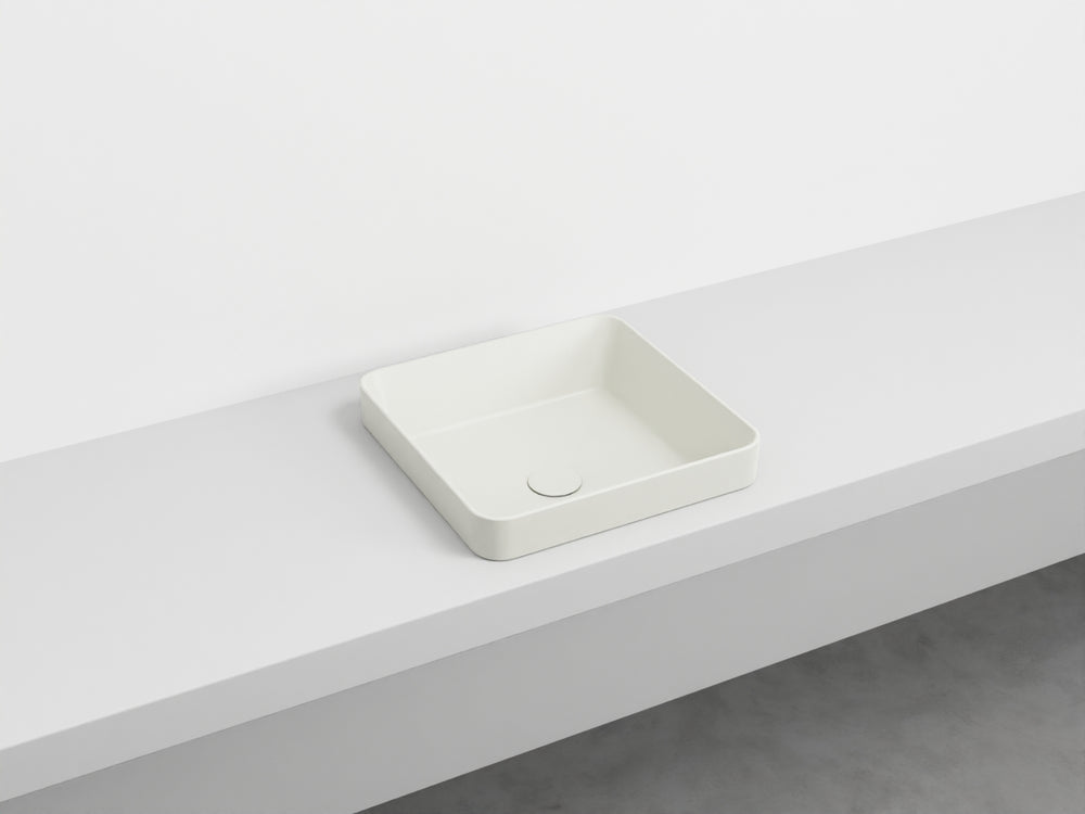 
                  
                    SEMI-RECESSED SQUARE WASHBASIN ENJOY - art. EJLASIQ
                  
                