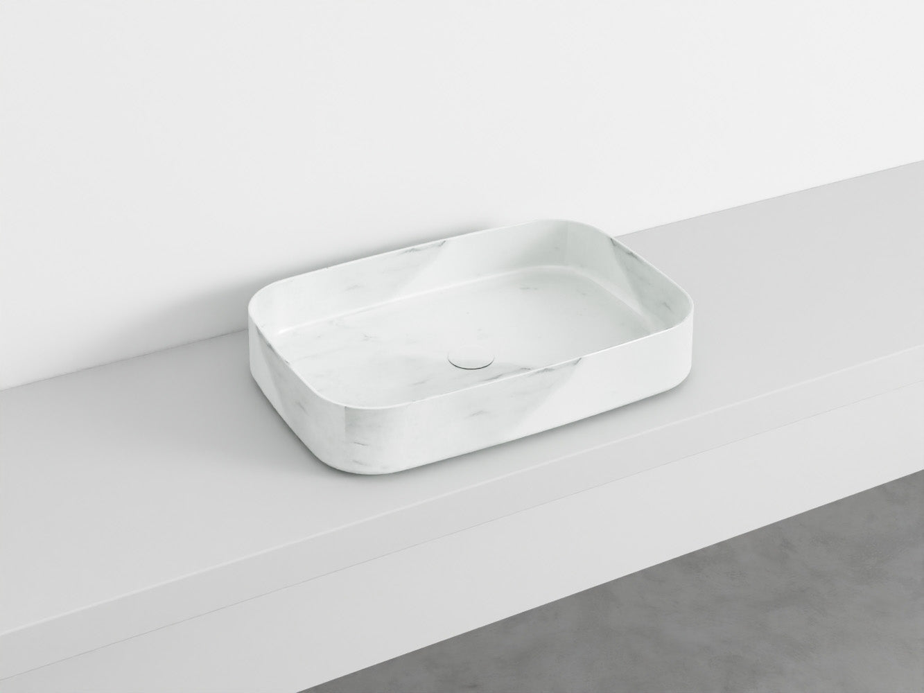 
                  
                    SHUI COMFORT RECTANGULAR WASHBASIN 60 X 40 - art. SHCOLAR60
                  
                