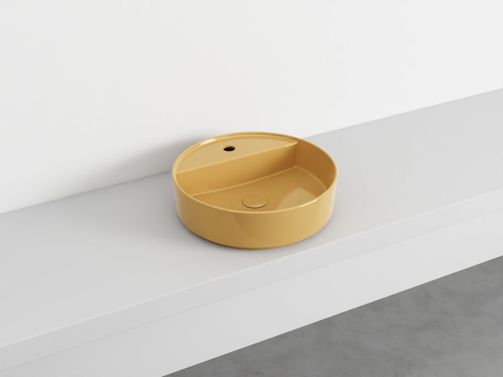 
                  
                    SHUI COMFORT ROUND WASHBASIN WITH ONE HOLE - art. SHCOLATF
                  
                