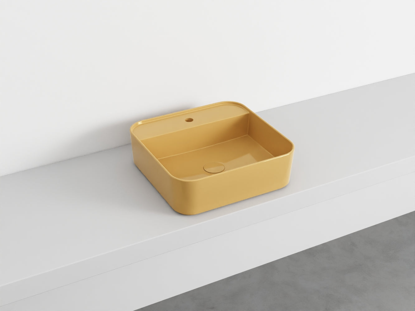 
                  
                    SHUI COMFORT SQUARE WASHBASIN WITH ONE HOLE - art. SHCOLAQF
                  
                