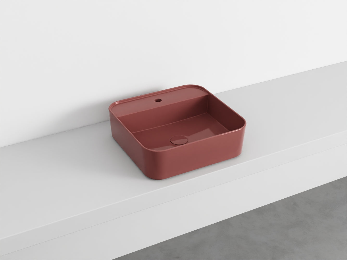 
                  
                    SHUI COMFORT SQUARE WASHBASIN WITH ONE HOLE - art. SHCOLAQF
                  
                