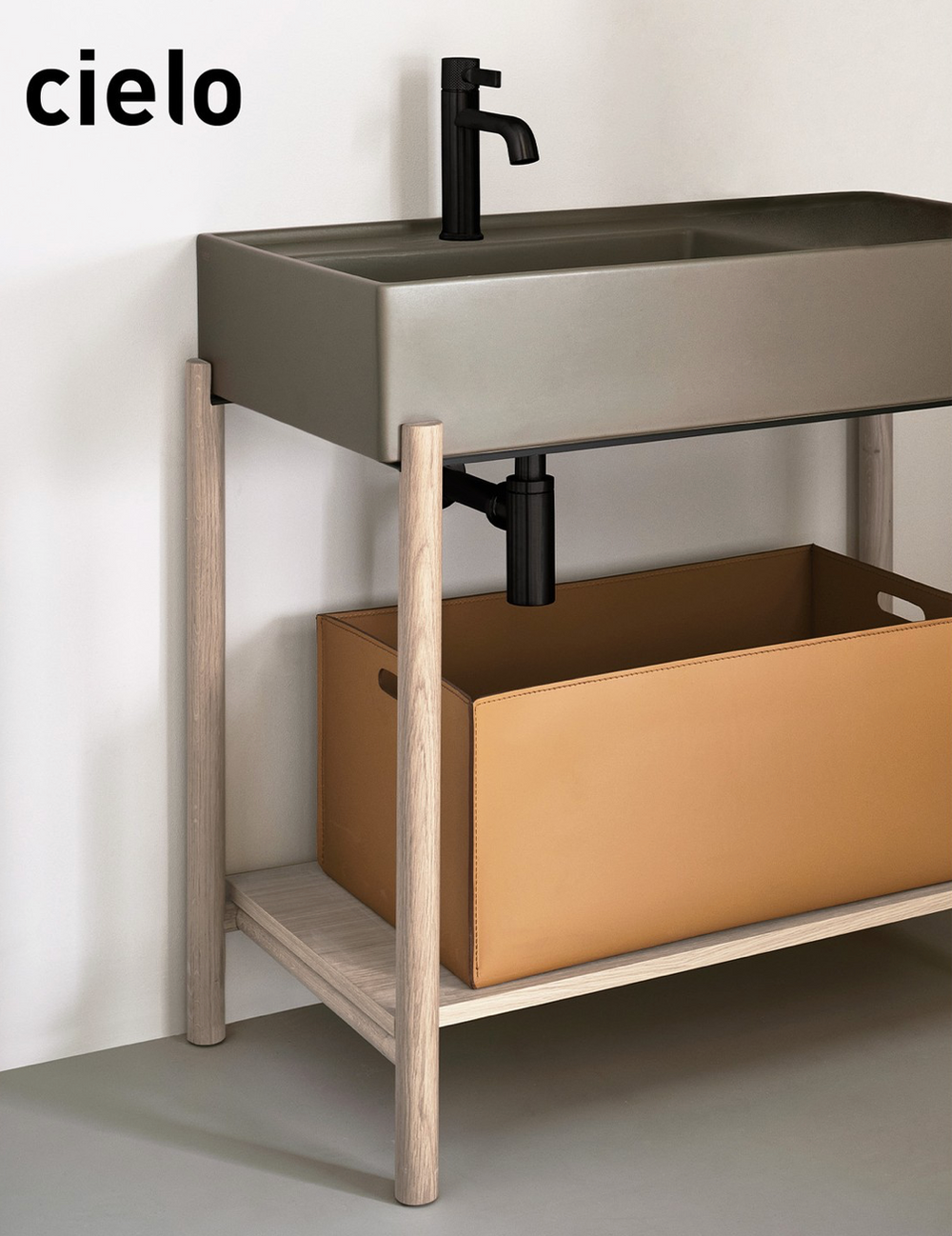 PLINIO 140 WASHBASIN WITH SHELF - art. PNLA – Cielo Luxury